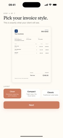 SoloDock: Invoices and Jobs iPhone screenshot