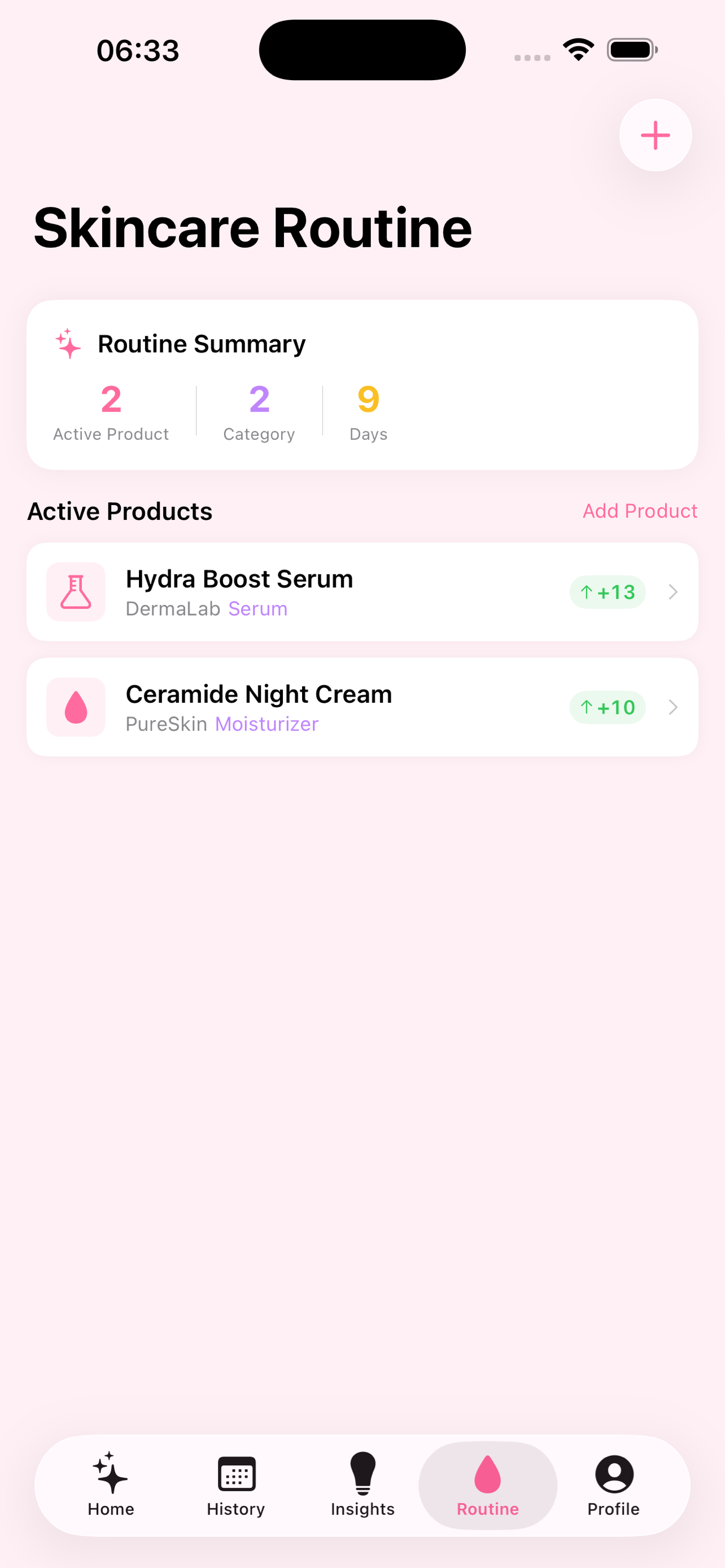 Glowly: Skin Glow Tracker screenshot 3