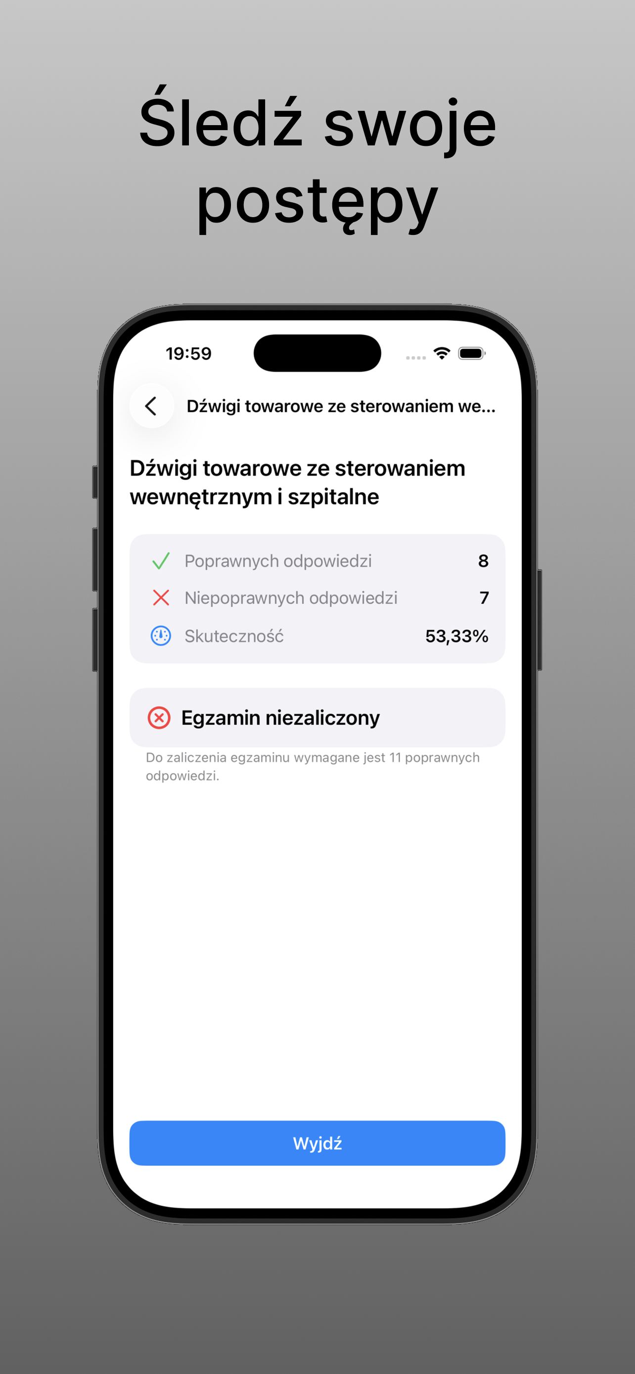 Egzaminy UDT
