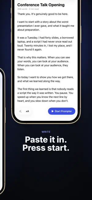 Teleprompter: Voice Follow screenshot 4