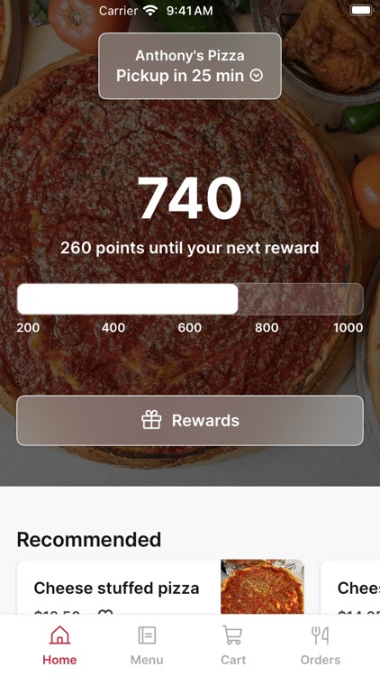 Anthony's Pizza To Go