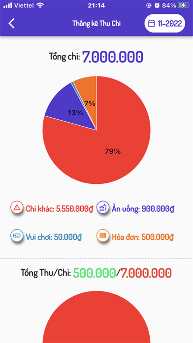 Quản lý chi tiêu LM Screenshot