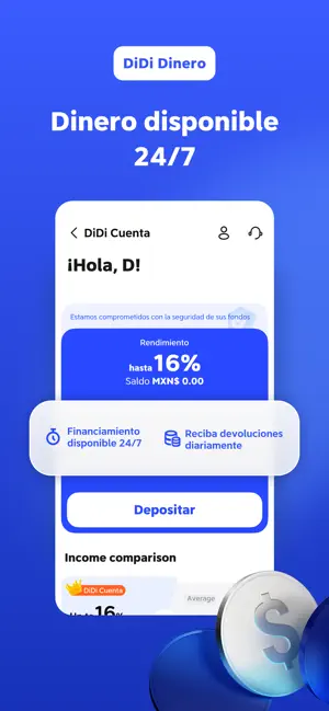 DiDi Dinero iPhone screenshot 3