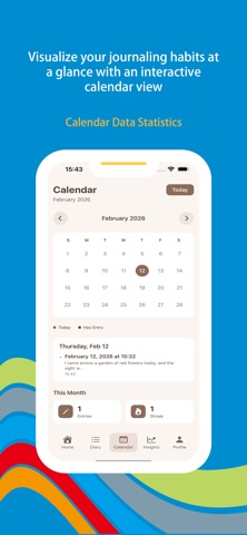 Wonder Journal - Daily Diary iPhone screenshot