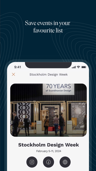 Screenshot #3 pour Stockholm Design Week