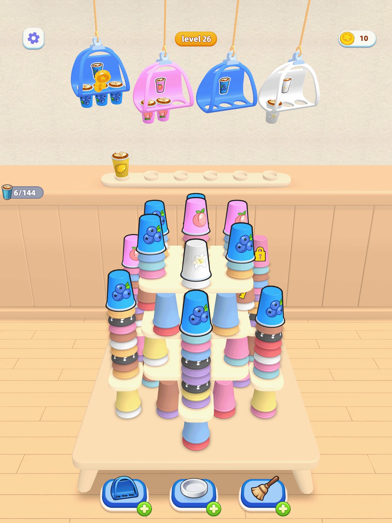 Screenshot 10 of Cup Color Stack - Loop Sort 3d