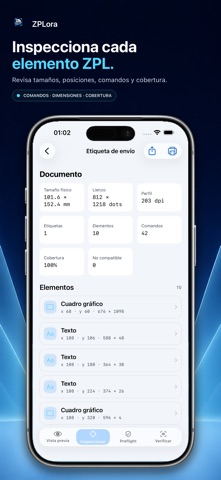 ZPLora: Visor de etiquetas ZPL screenshot 5