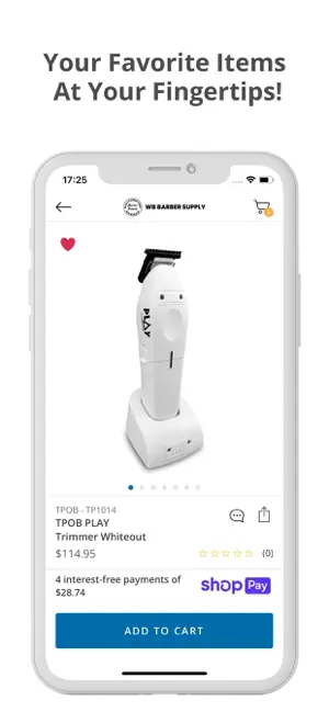 WB Barber Supply screenshot 3