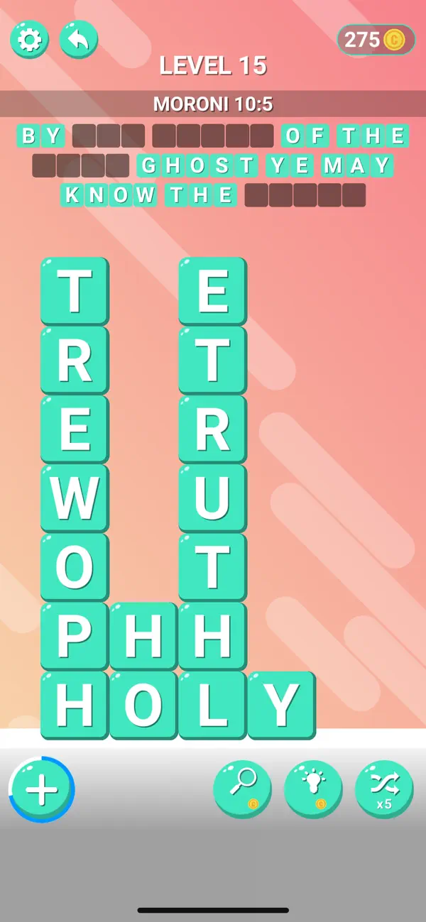 Screenshot #3 pour LDS Scripture Word Search