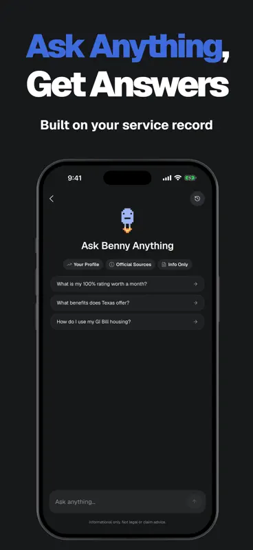 Benefitry: VA Benefits & Money screenshot 5 of 5