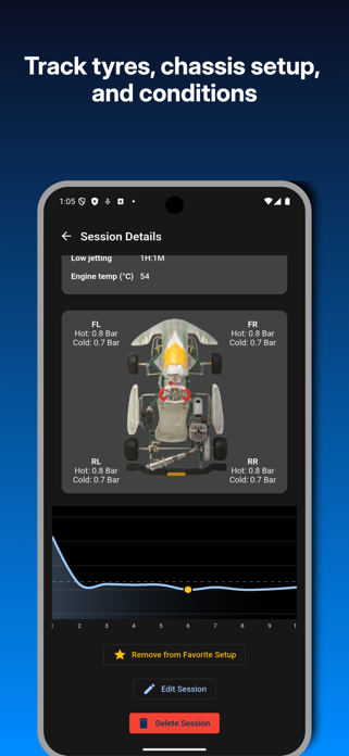 Karting Logbook Screenshot 6 of 6