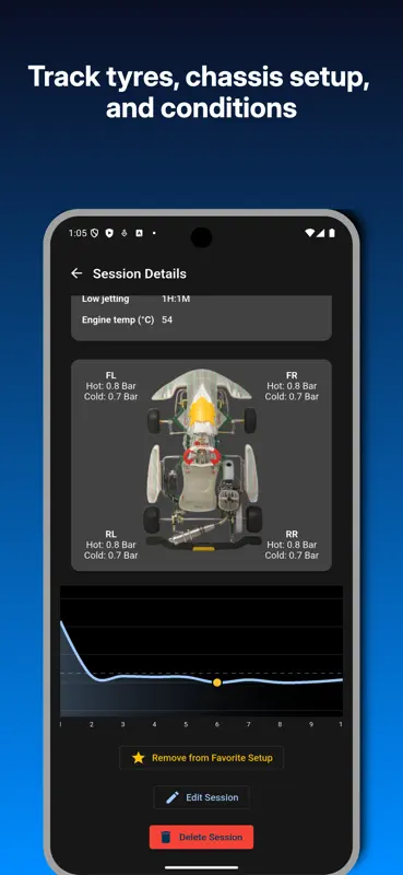 Karting Logbook screenshot 6 of 6