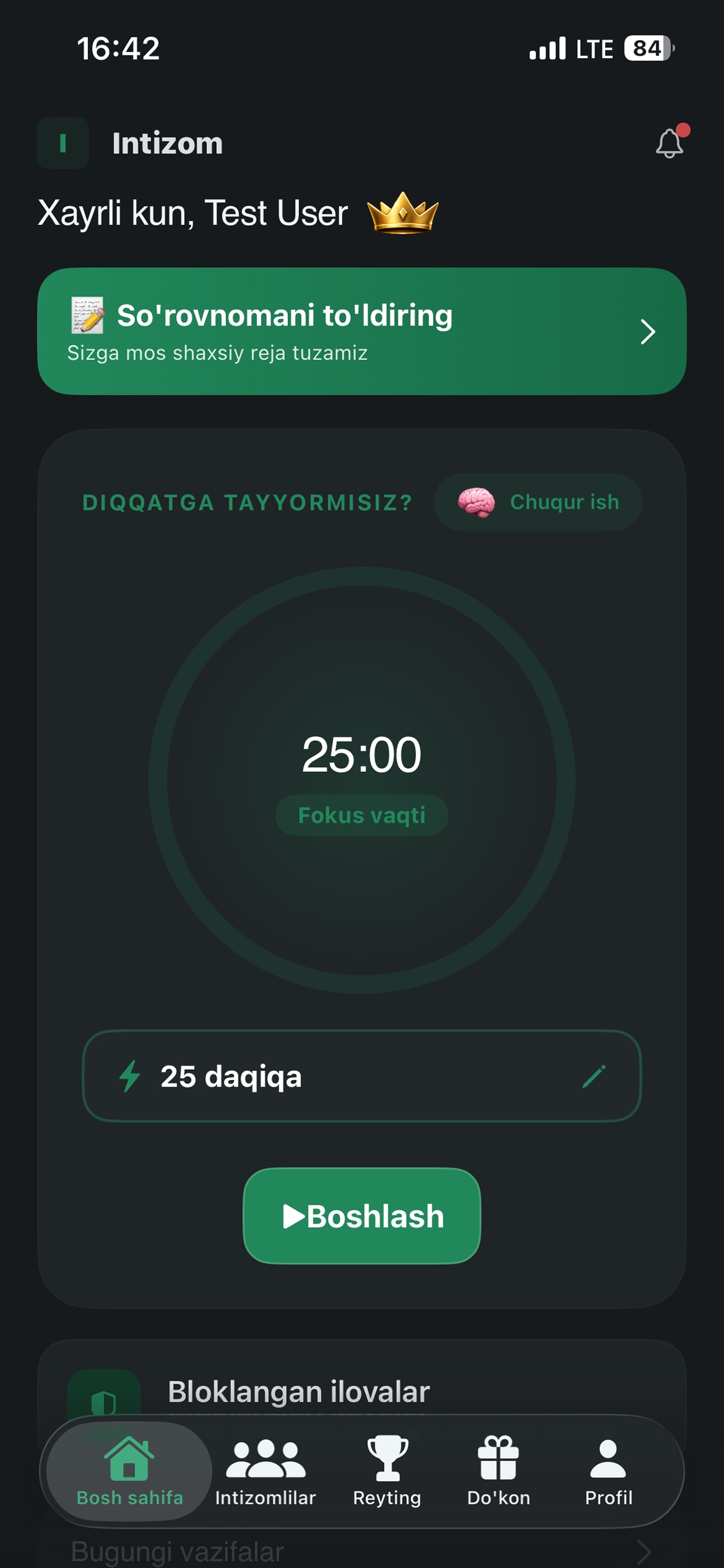 Screenshot 2 of Intizom - develop discipline