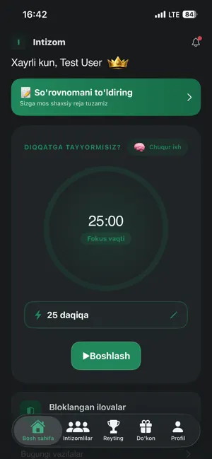 Intizom - develop discipline screenshot 2
