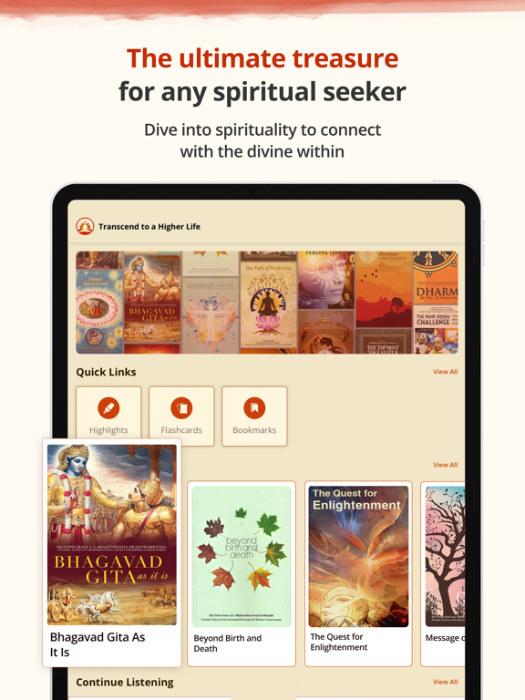 Transcend iPad screenshot 1 - Lifestyle app