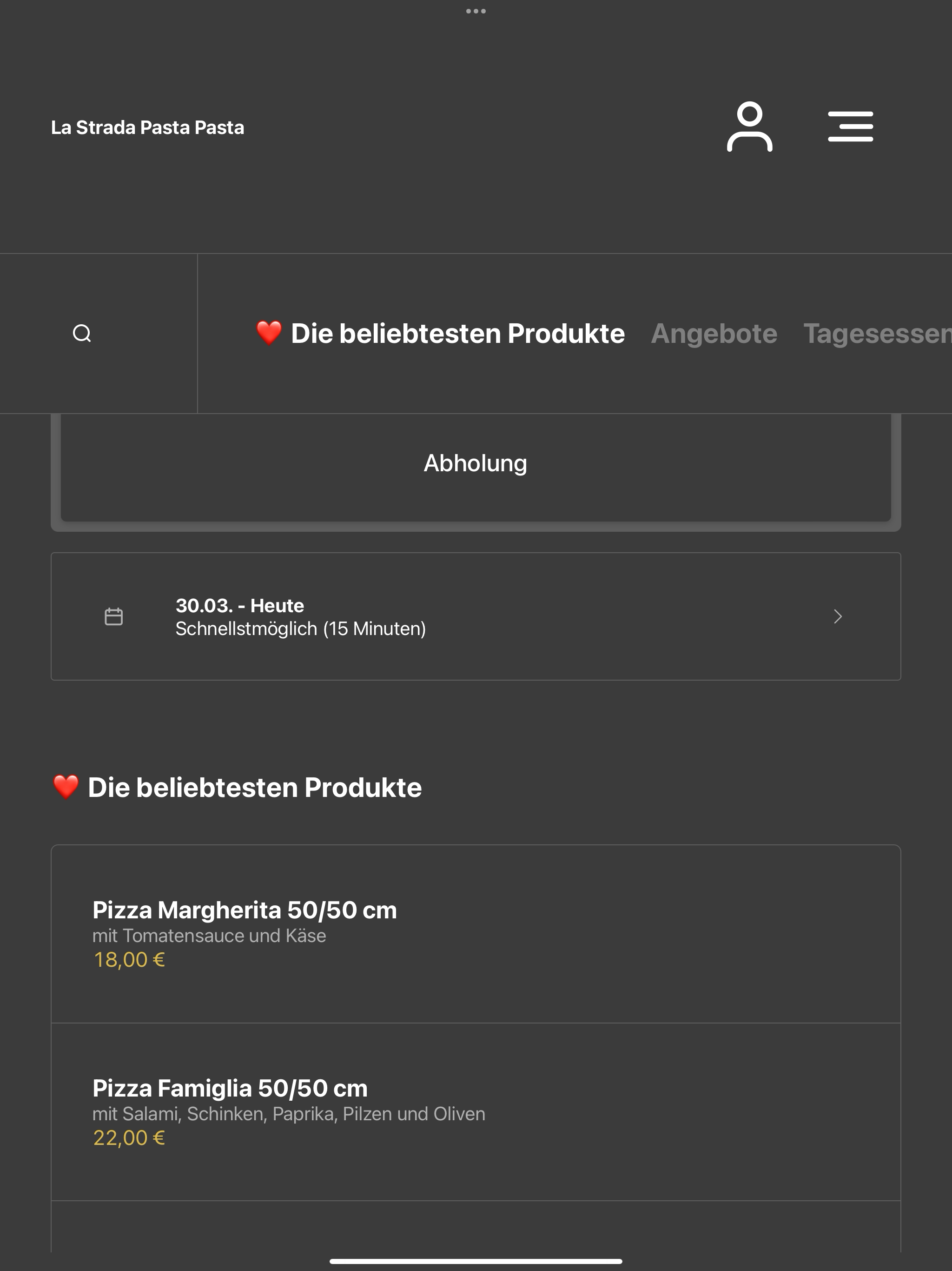 La Strada Pasta Pasta screenshot 7