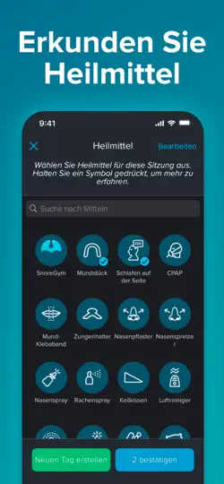 Screenshot von SnoreLab: Schnarchen Aufnehmen auf dem iPhone 4