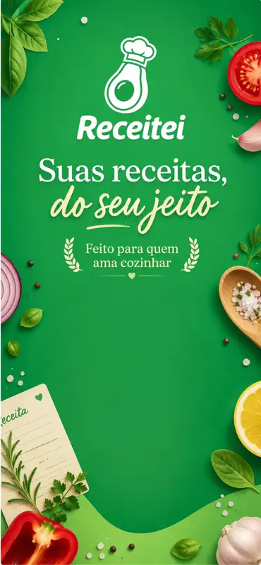 Receitei: Receitas com IA screenshot 1 of 6
