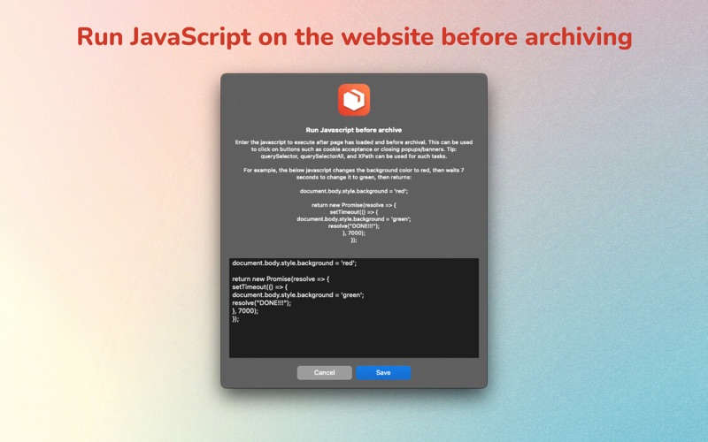 HEAP: Website Full Page Image iPhone screenshot
