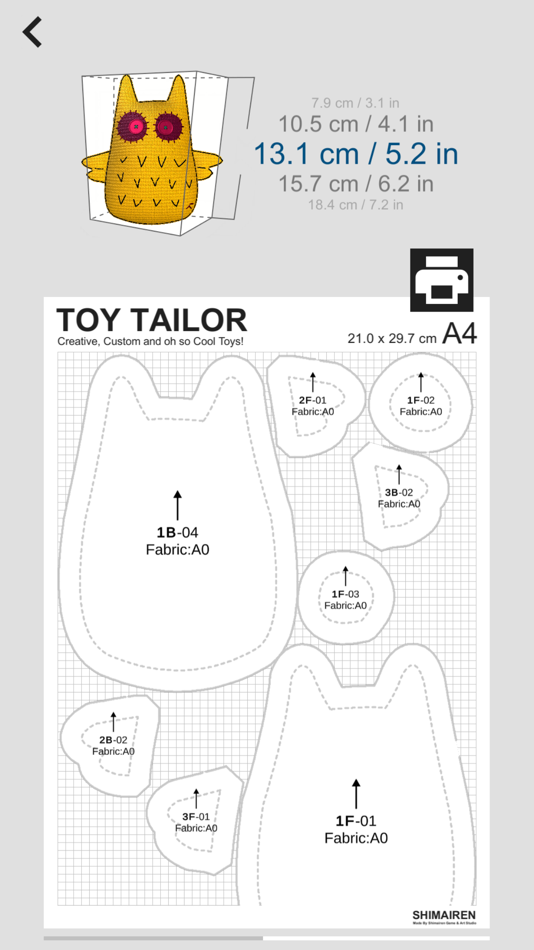 #5. Toy Tailor (iOS) 由: Yanbin Liu
