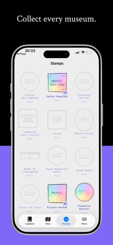 Logbook - Museum Log iPhone screenshot