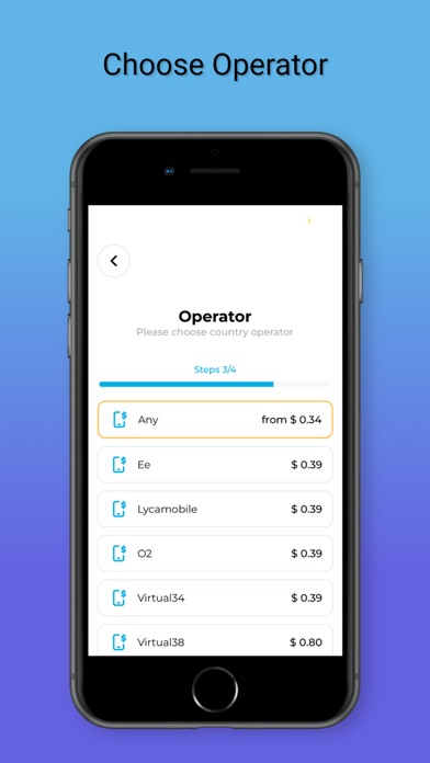 SMS Virtual - Receive SMS iPhone screenshot 4 - Business app