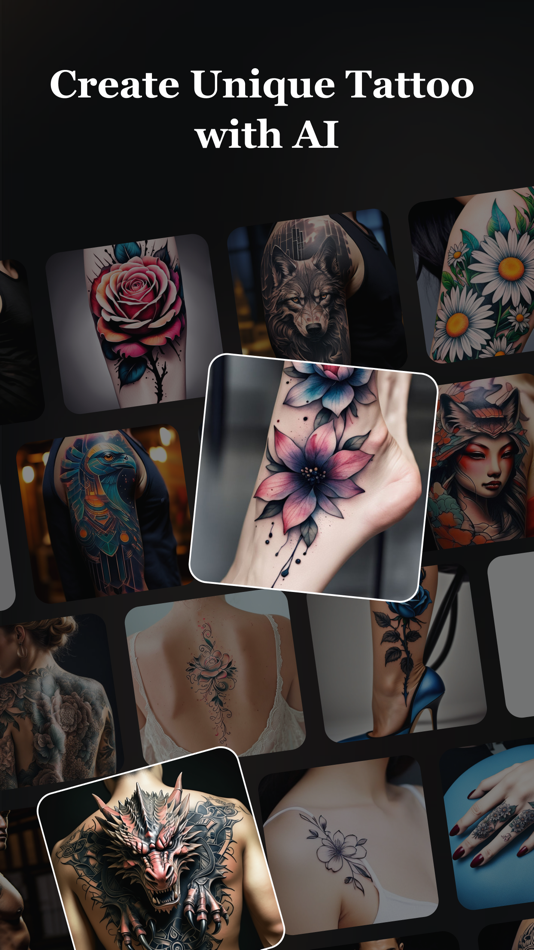 #2. AI Tattoo Generator: AI Design (iOS) 由: Bhavik Savaliya