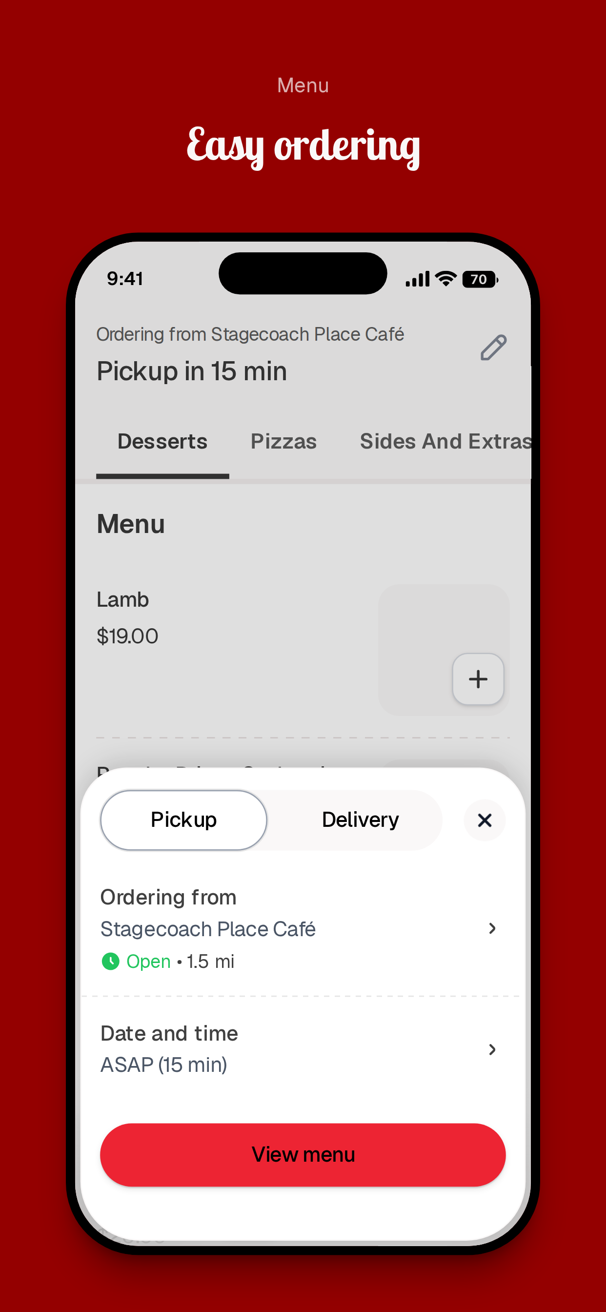 Stagecoach Place Cafe screenshot 3