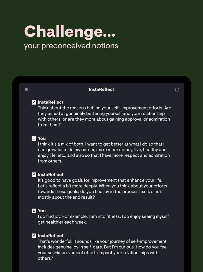 Wisdom Journal InstaReflect