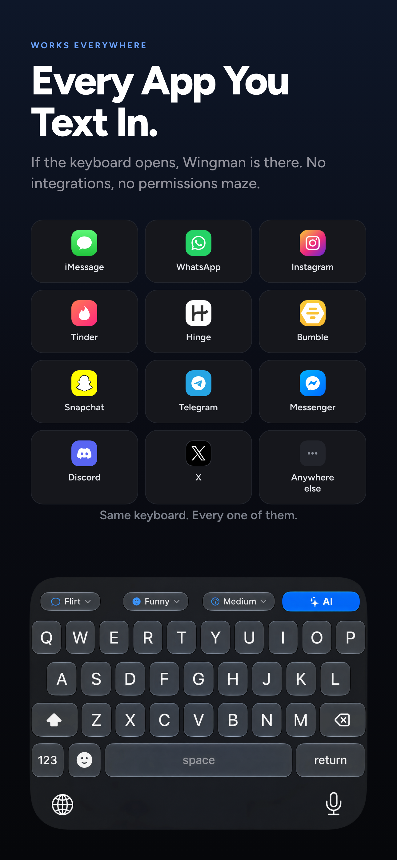 Rizz AI Keyboard — Wingman screenshot 7