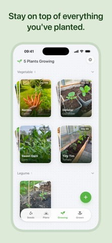 To Grow - Garden Journal iPhone screenshot