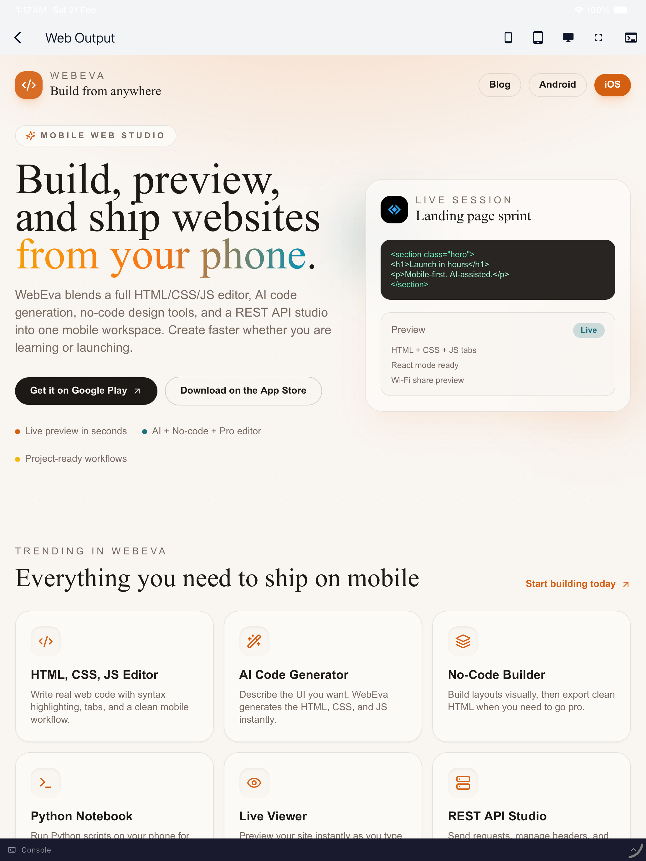 HTML Viewer & Editor - Code