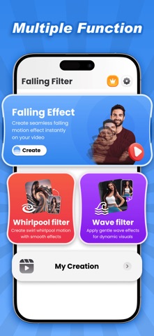 Falling Effect : Loop Me Down iPhone screenshot