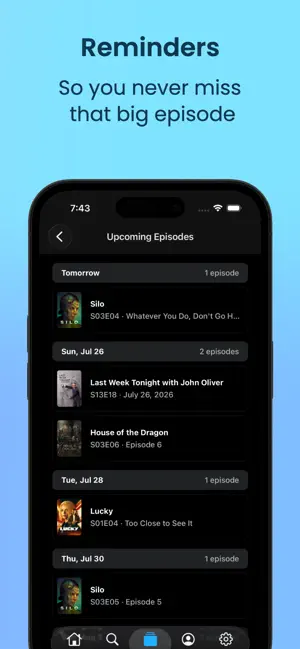 BingeBud - TV & Movie Tracking screenshot 4