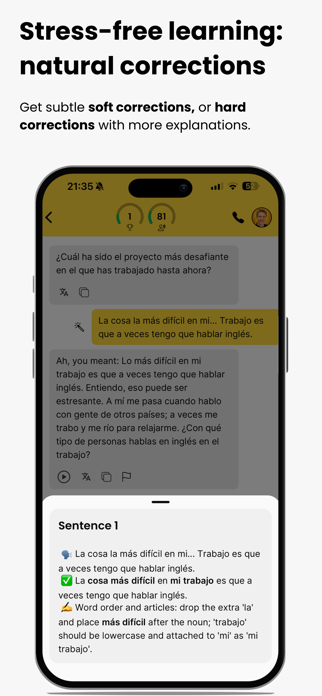 Teacher AI - Language Practice Screenshot 4 of 7
