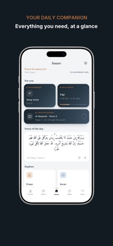 Anees - Muslim Companion iPhone screenshot
