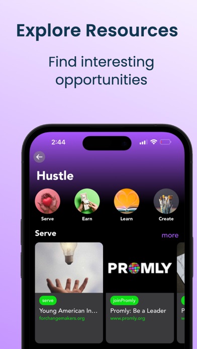 Promly for High School iPhone screenshot 4 - Social Networking app