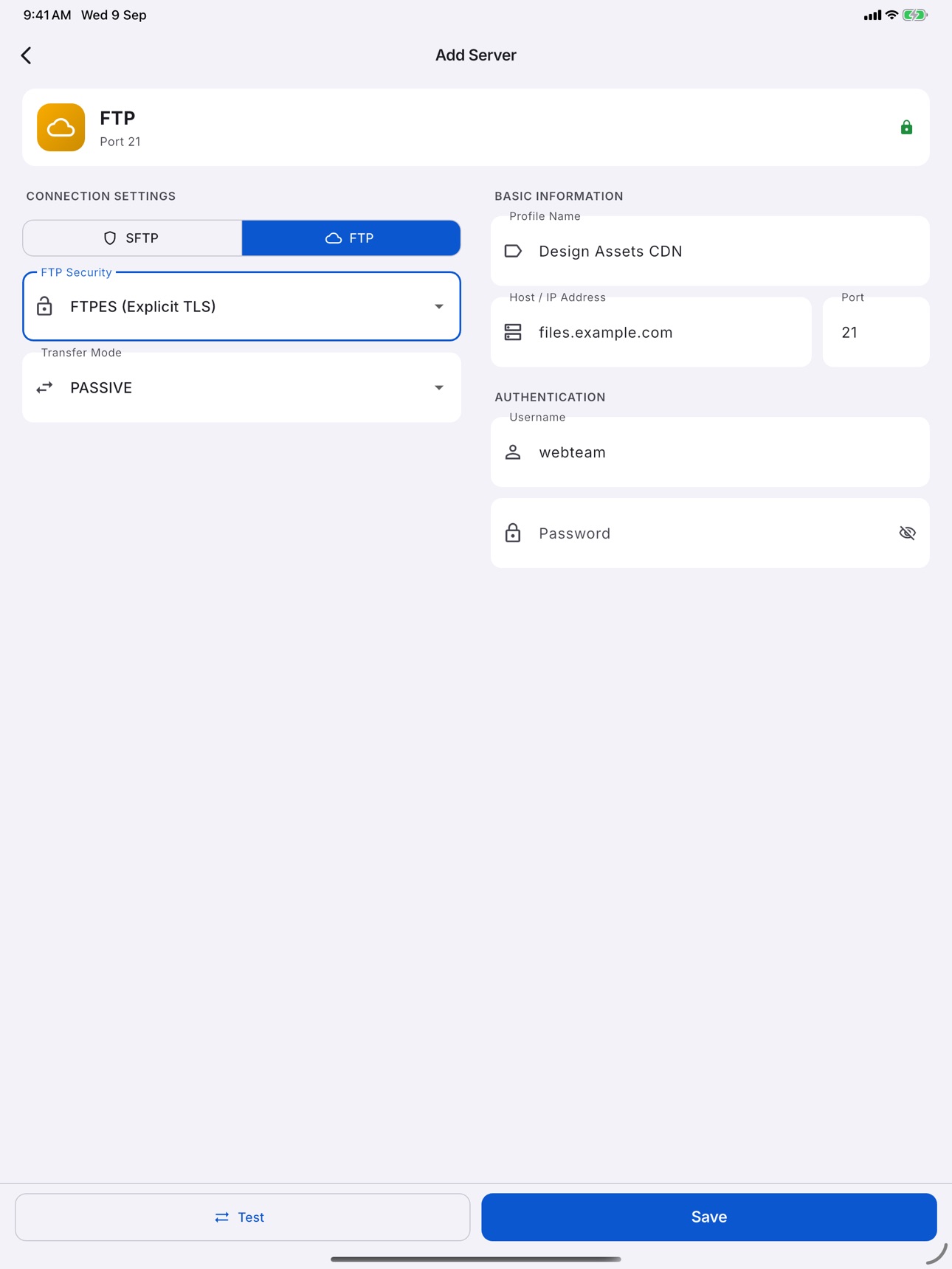 Screenshot 9 of FluxFTP: SFTP & FTP Client