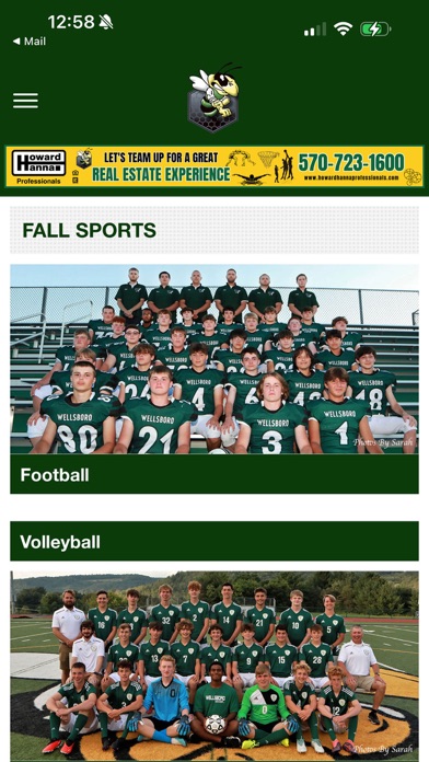 Wellsboro Hornets Screenshot