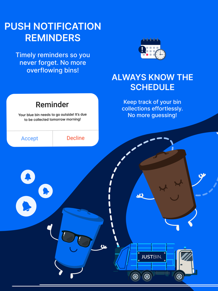 JustBin Never Miss Bin Day