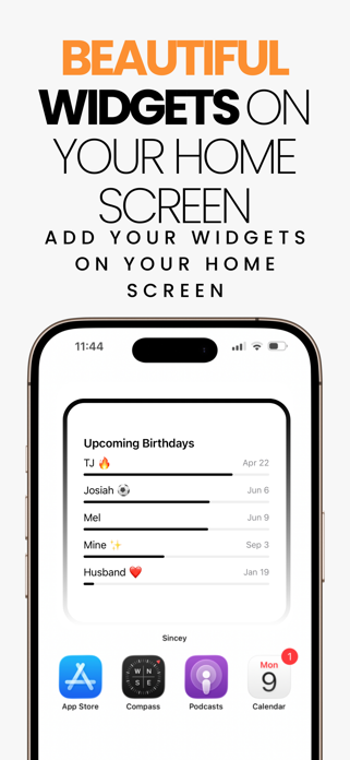 Countdown Widgets - Sincey Screenshot 2 of 6