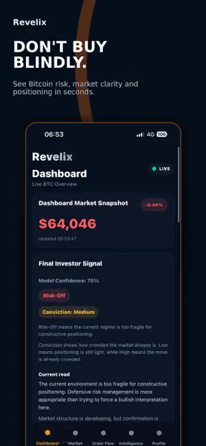 Revelix: Bitcoin Clarity screenshot 1
