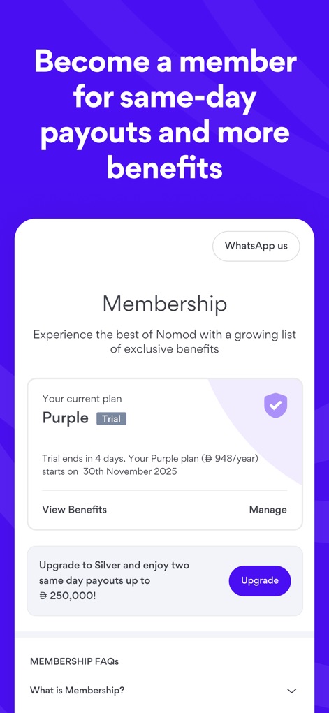 Nomod | Payment Links - Business App | MWM