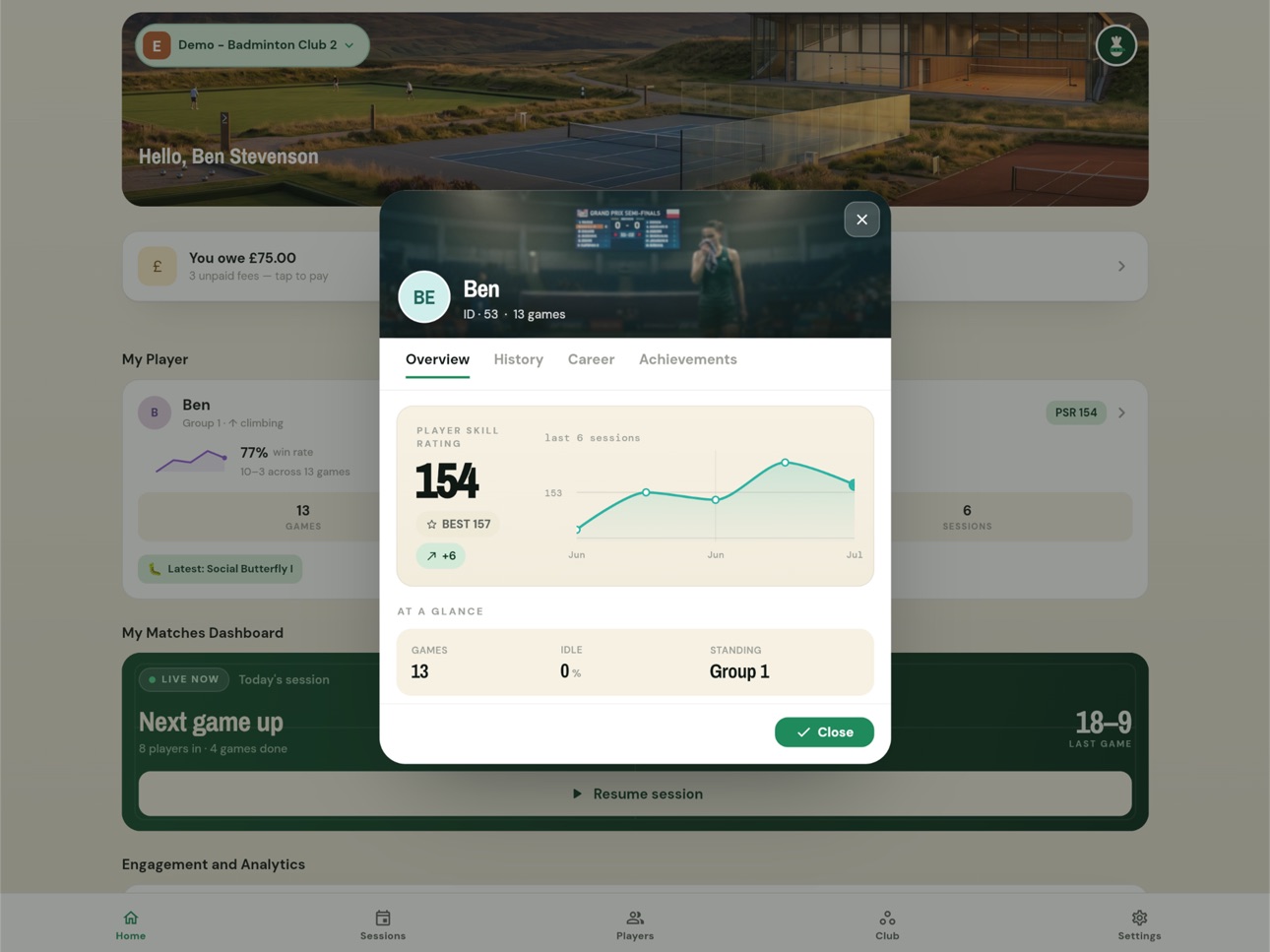 Screenshot 11 of BEN - Racket Court Manager