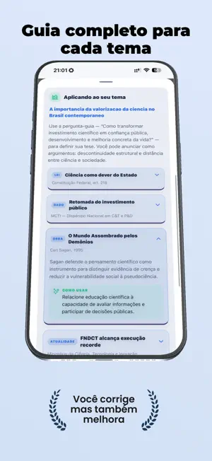 Agora Passei: Redação ENEM screenshot 4