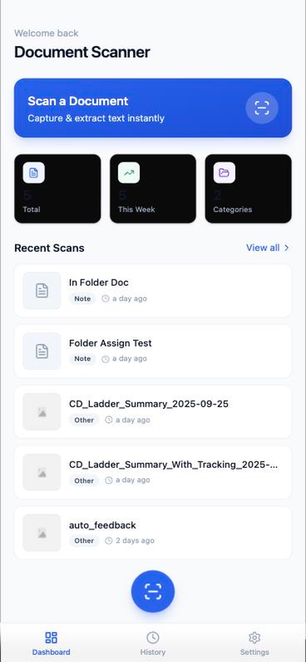 Screenshot 1 of Document Scanner: OCR, PDF