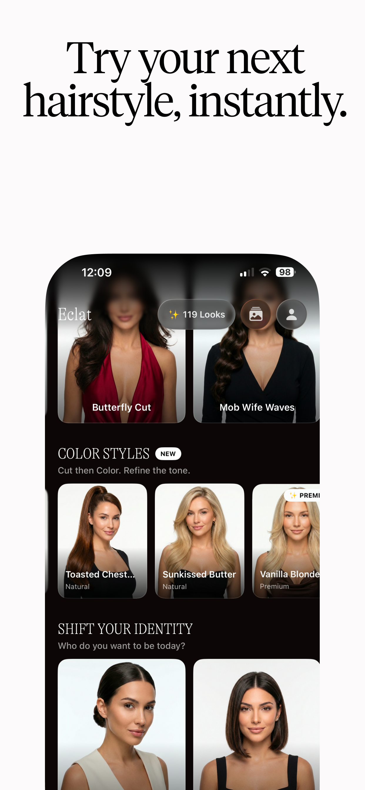 Eclat: Preview Your Look