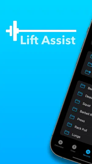 Lift Assist – Training Log screenshot 1