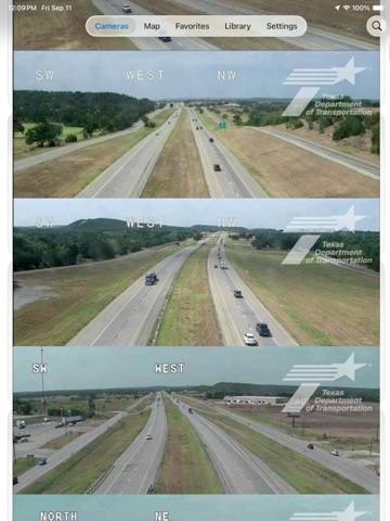 DFW Traffic Cams iPad screenshot