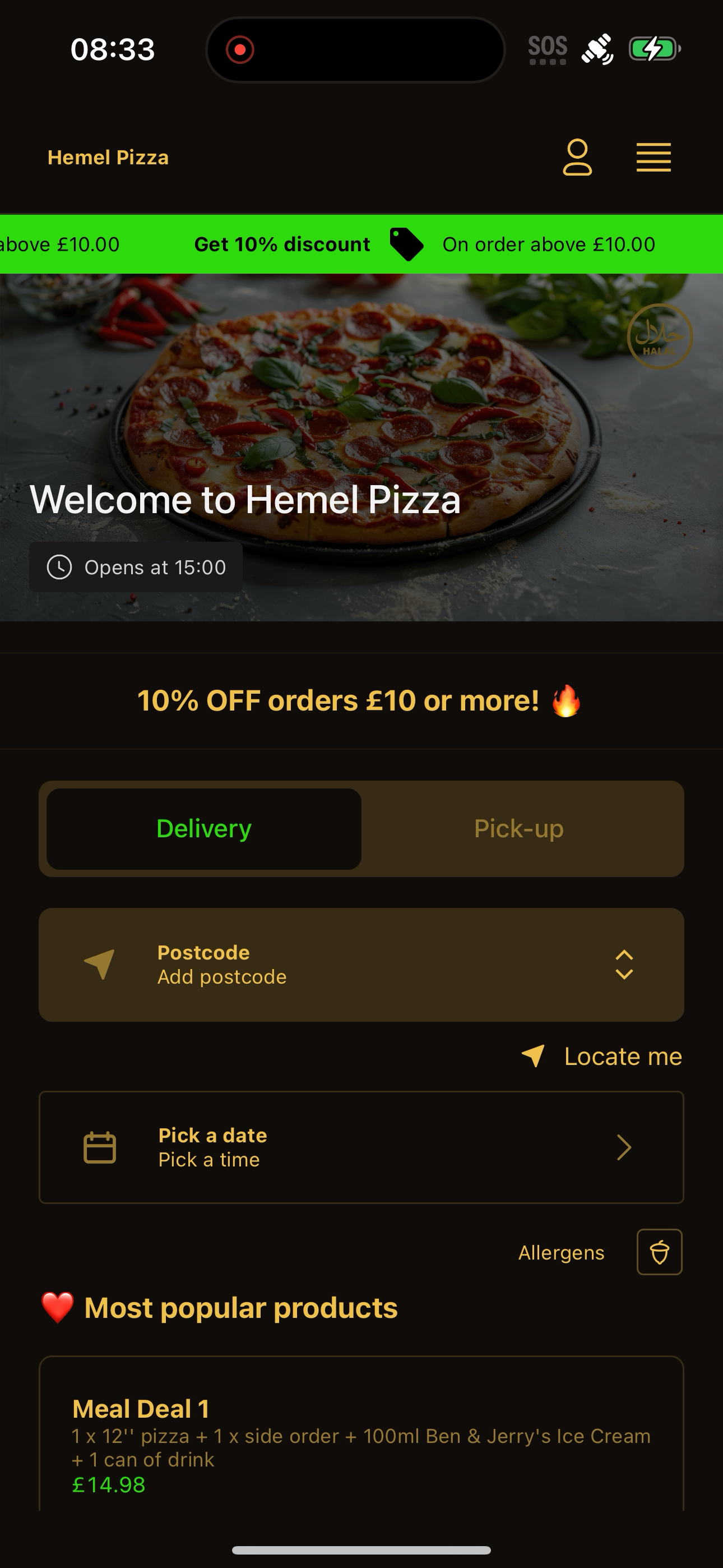 Hemel Pizza screenshot 5